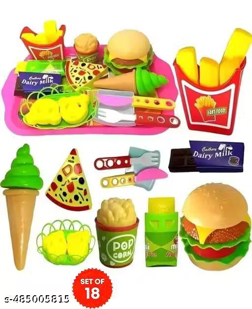 Modern Kids Pretend Play Sets Kitchen Set