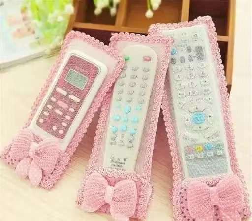 3 Sizes Bow knot TV Remote Control Case Condition Remote Control Cover